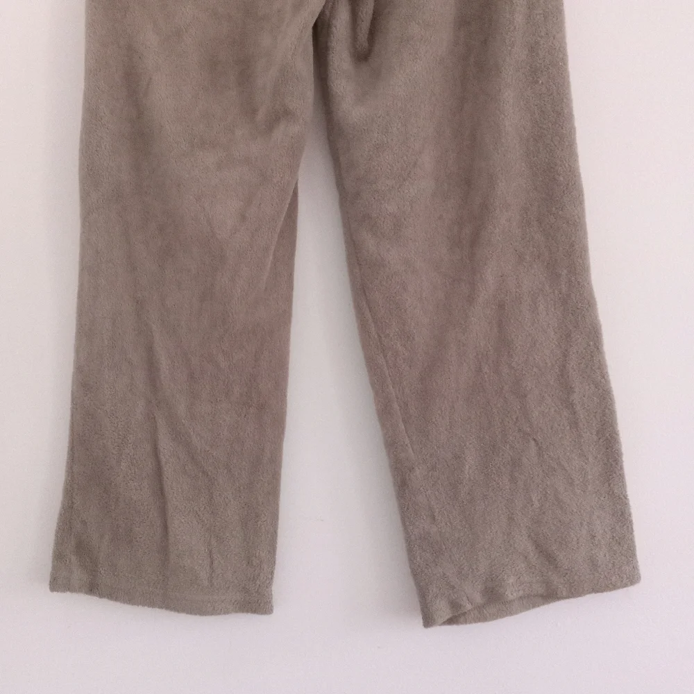 Izod Sherpa Winter Faux Fur Lounge Pajama Pants L